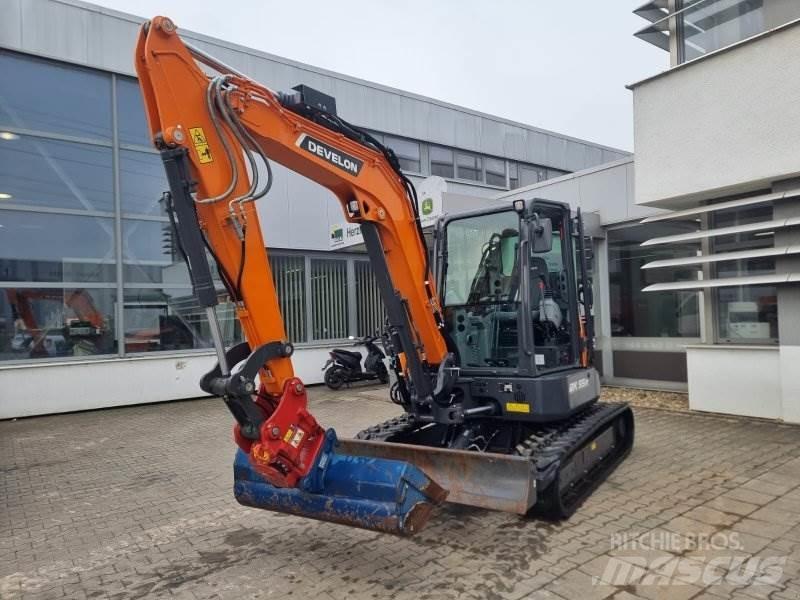Doosan DX55R-7 حفارات صغيرة أقل من 7 طن (حفارات صغيرة)