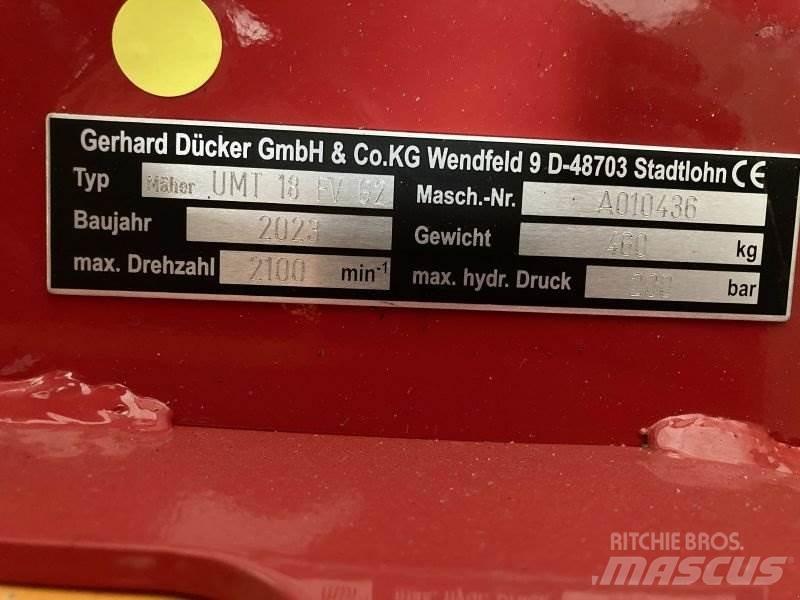 Dücker UMT 18 جز العشب خلف الكهف