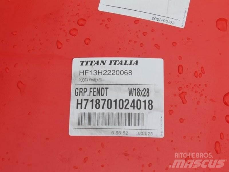 Fendt W 18x28 الإطارات والعجلات والحافات