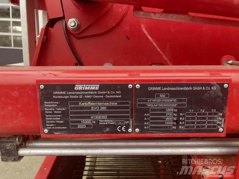 Grimme EVO 280 حفارات وحصادات البطاطس