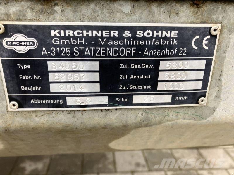 Kirchner B4050 معدات توزيع السماد العضوي