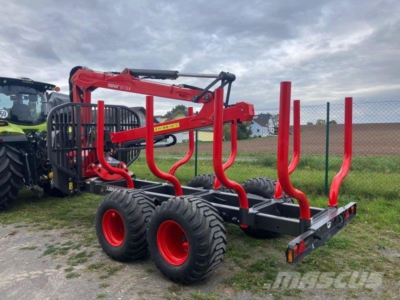 Krpan GP 8 DF قاطعات وجامعات الأشجار