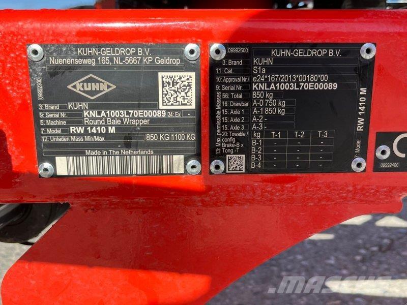 Kuhn RW 1410M مغلفات