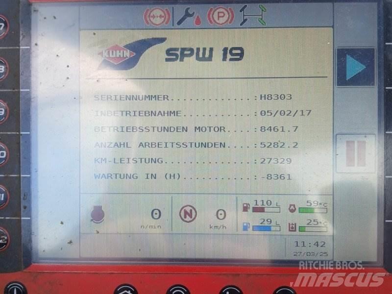Kuhn SPW 19 ملقمات خلاط