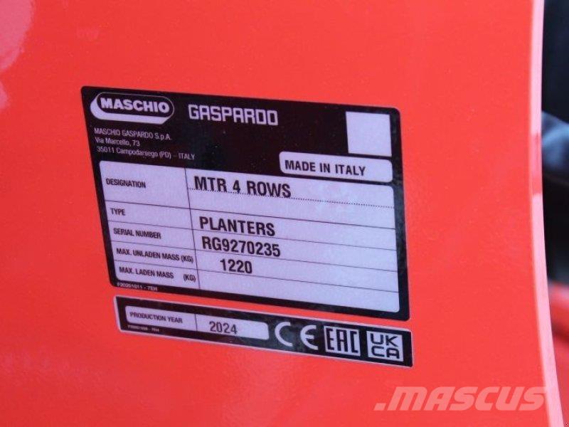 Maschio MTR 4 ماكينات وملحقات البذر الأخرى