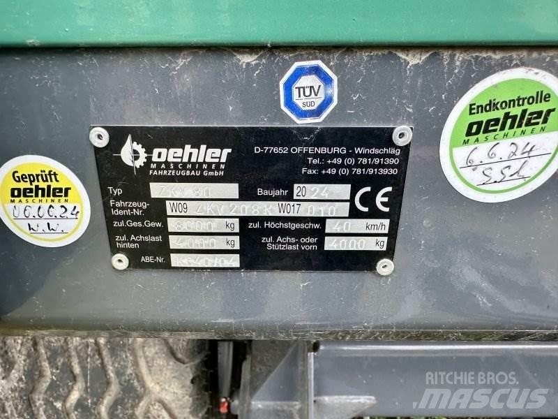 Oehler ZDK 80 مقطورات قلابة