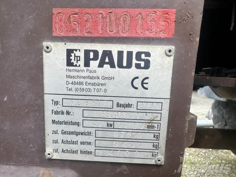 Paus RL 852 TL مناولات متداخلة