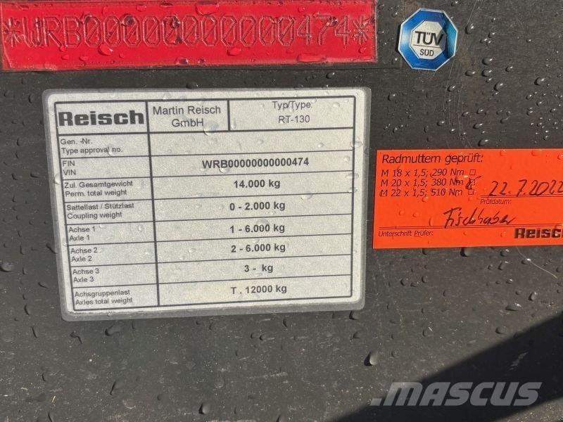 Reisch RT 130 مقطورات قلابة
