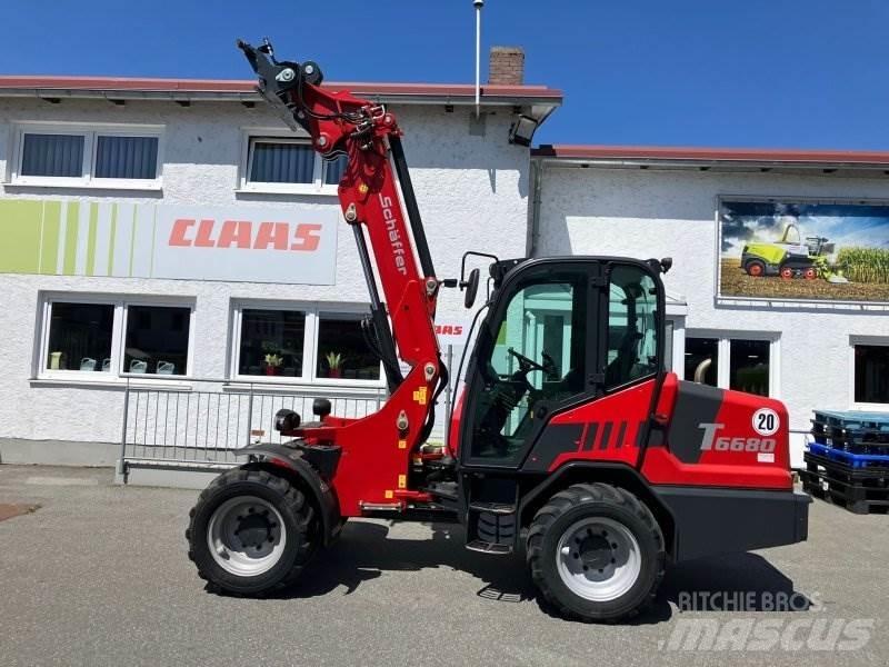 Schäffer 6680T لوادر انزلاقية التوجيه