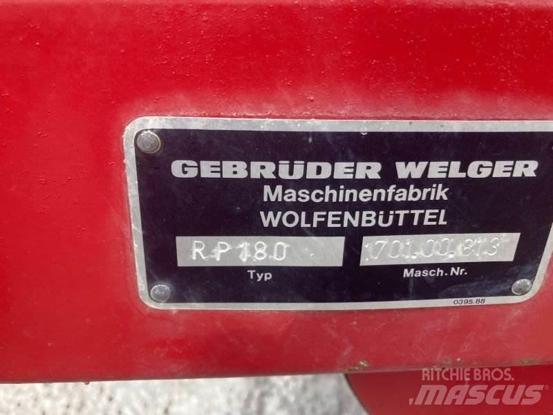 Welger RP 180 محزمات مستديرة