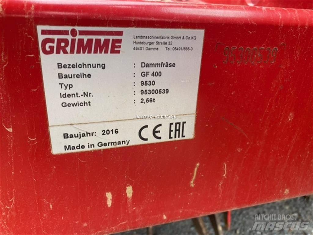Grimme GF 400 الكاسحات وقلابات التربة ذات المحركات