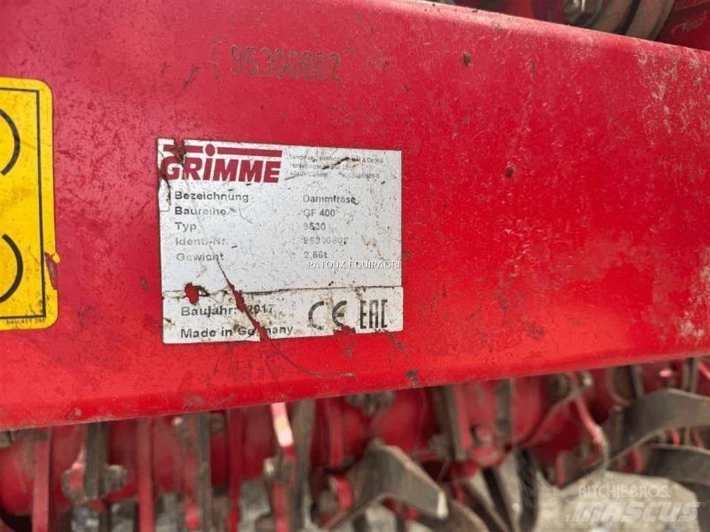 Grimme GF400 الكاسحات وقلابات التربة ذات المحركات