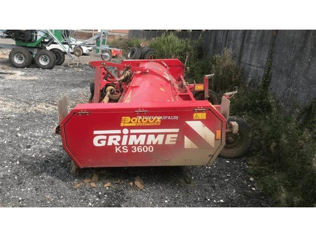 Grimme KS3600 معدات جز نباتات البطاطس المتيبسة
