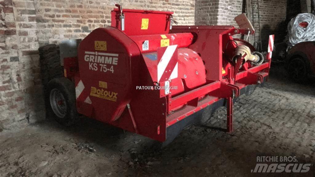 Grimme KS75/4 معدات جز نباتات البطاطس المتيبسة