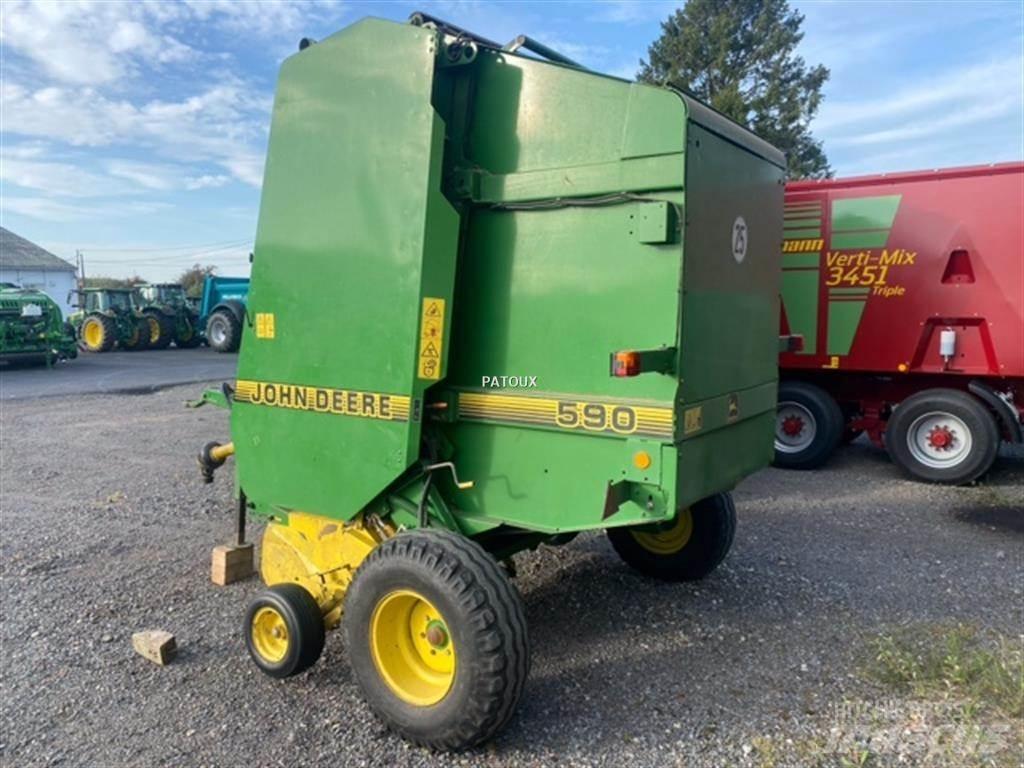 John Deere 590 محزمات مستديرة