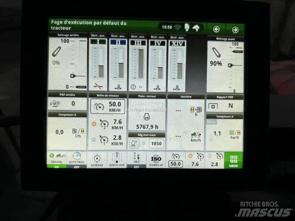John Deere 6155R الجرارات