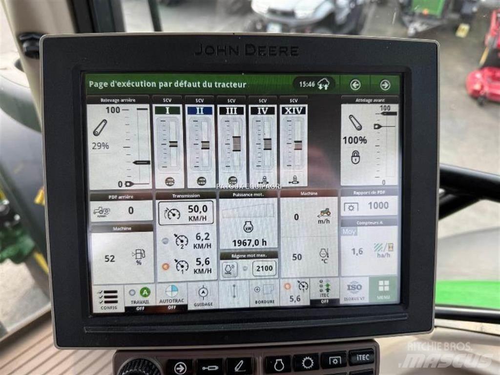 John Deere 6195R الجرارات