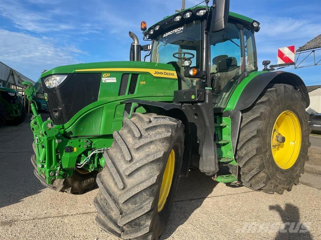 John Deere 6R195 الجرارات