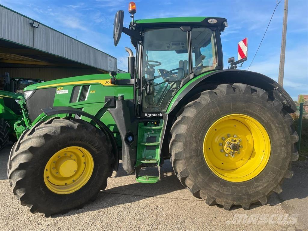 John Deere 6R195 الجرارات