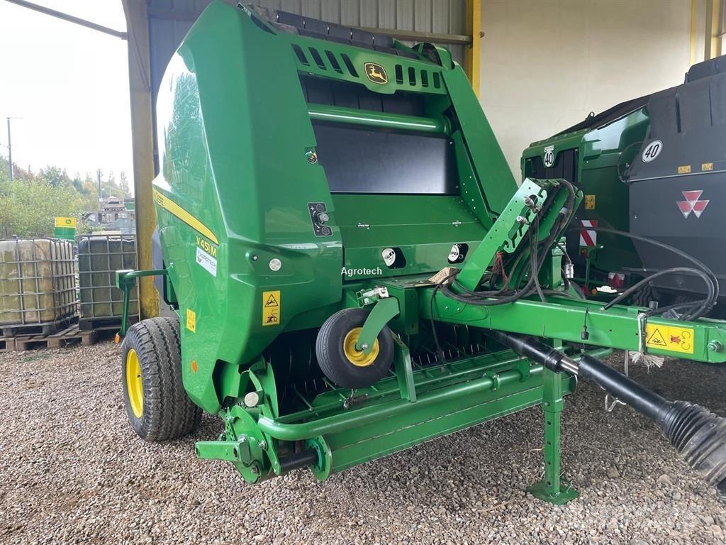 John Deere V451M محزمات مستديرة