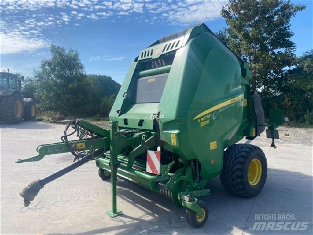 John Deere V461M محزمات مستديرة