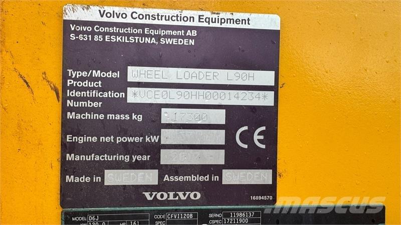 Volvo L 90 H لوادر بعجل