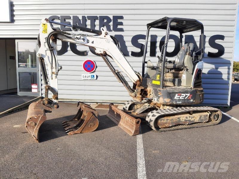 Bobcat E27Z E2 حفارات صغيرة أقل من 7 طن (حفارات صغيرة)
