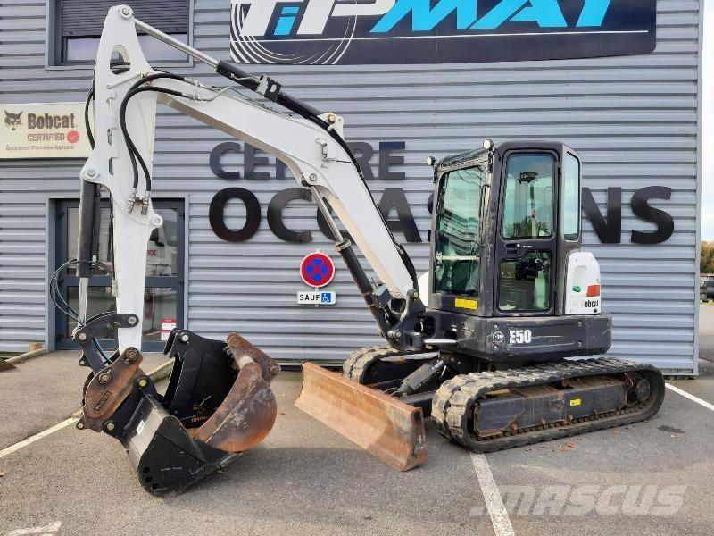 Bobcat E50 حفارات صغيرة أقل من 7 طن (حفارات صغيرة)
