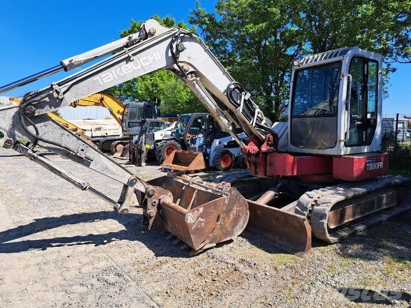 Takeuchi TB80FR حفارات صغيرة أقل من 7 طن (حفارات صغيرة)