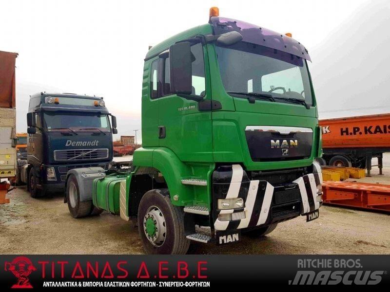 MAN 09 TGS 18.480 4X4 وحدات الجر