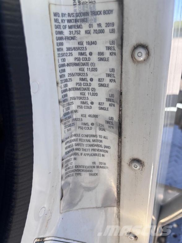 Freightliner 122SD شاحنات قلابة