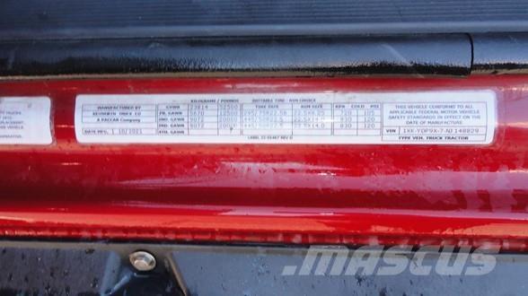 Kenworth T680 وحدات الجر