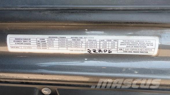 Kenworth T680 وحدات الجر