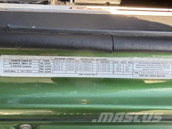 Kenworth T680 وحدات الجر