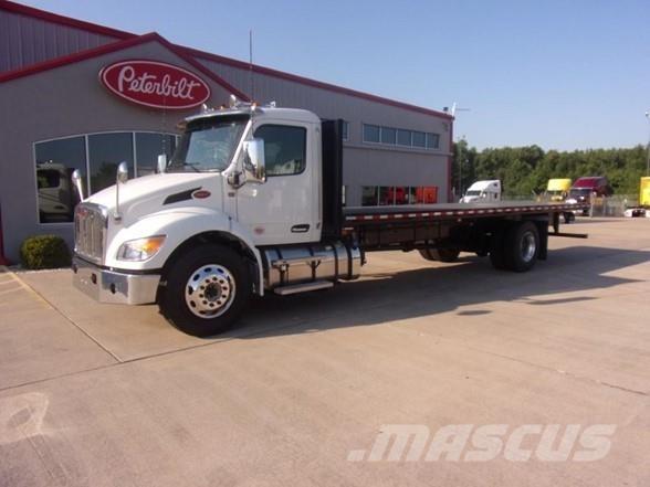 Peterbilt 537 شاحنات مسطحة/مفصلية الجوانب