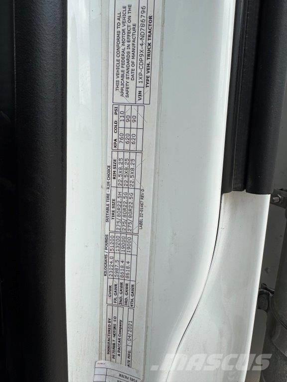 Peterbilt 567 وحدات الجر