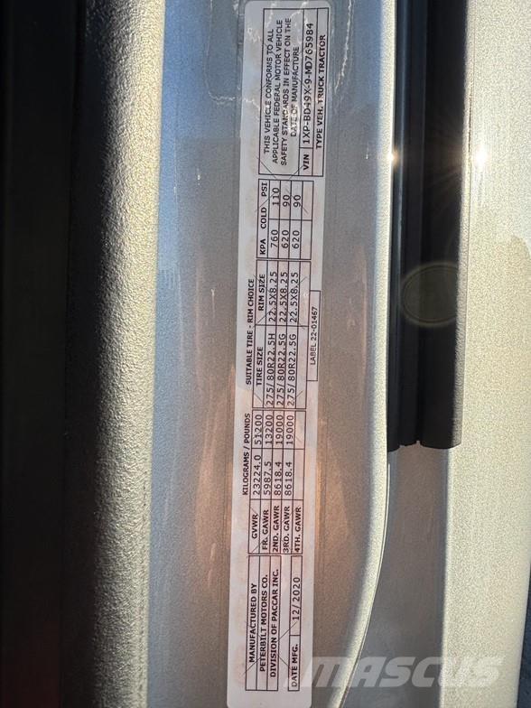 Peterbilt 579 وحدات الجر