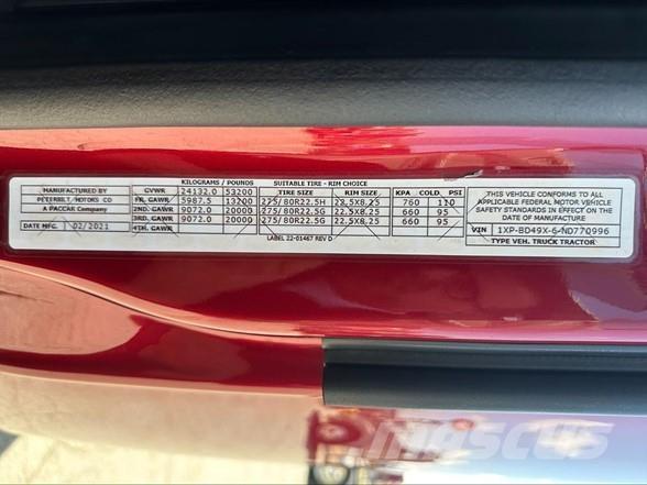 Peterbilt 579 وحدات الجر