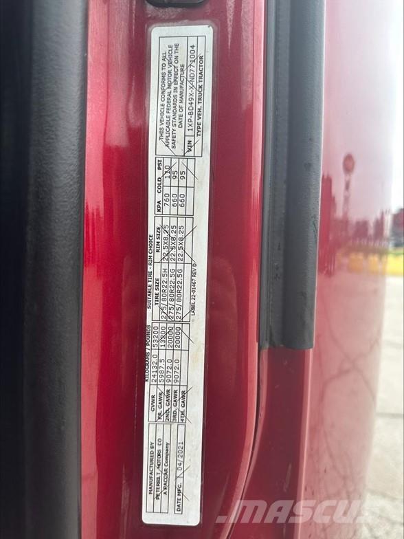 Peterbilt 579 وحدات الجر