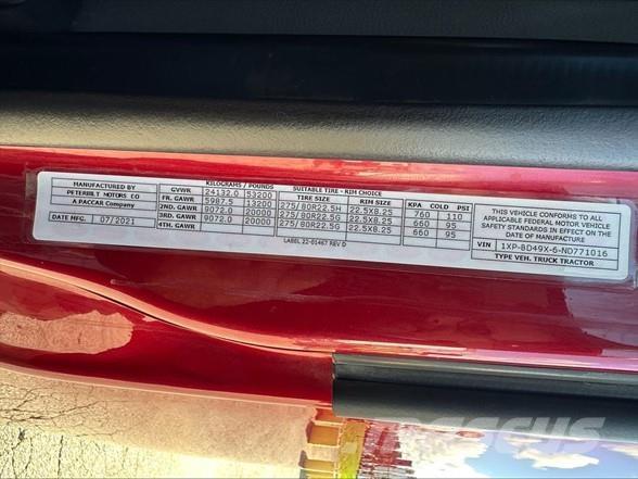 Peterbilt 579 وحدات الجر