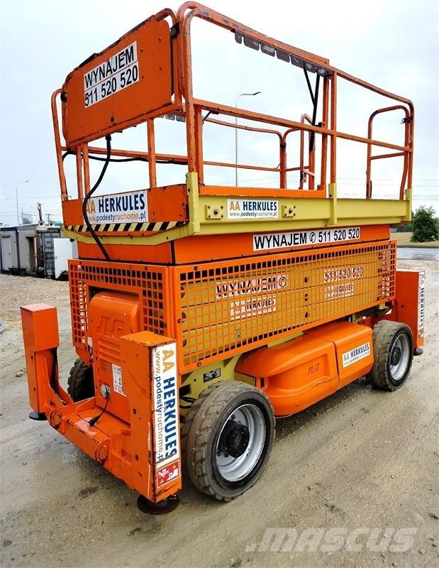 JLG 4069 رافعات مقصية الشكل