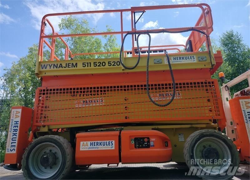 JLG 4069 رافعات مقصية الشكل