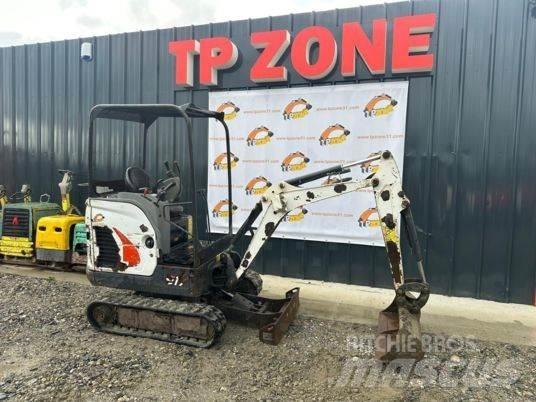 Bobcat E17 Canopy حفارات صغيرة أقل من 7 طن (حفارات صغيرة)