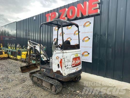 Bobcat E17 Canopy حفارات صغيرة أقل من 7 طن (حفارات صغيرة)