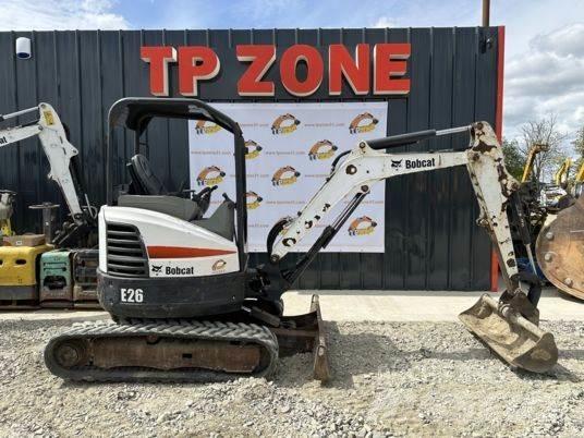 Bobcat E26 Canopy حفارات صغيرة أقل من 7 طن (حفارات صغيرة)