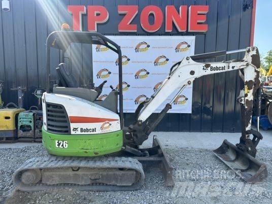 Bobcat E26 Canopy حفارات صغيرة أقل من 7 طن (حفارات صغيرة)