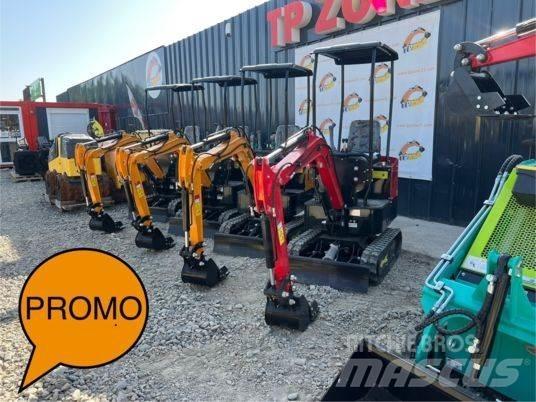 JPC KV12 minipelle حفارات صغيرة أقل من 7 طن (حفارات صغيرة)