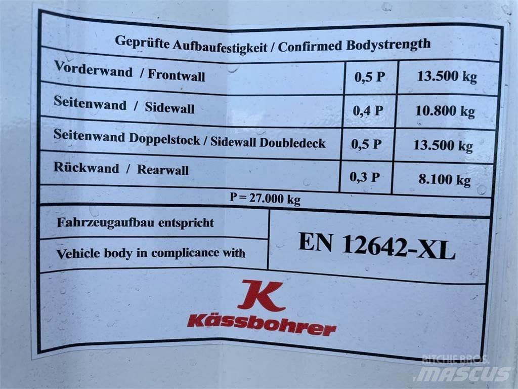 Kässbohrer SBT نصف مقطورات ذات هيكل صندوقي