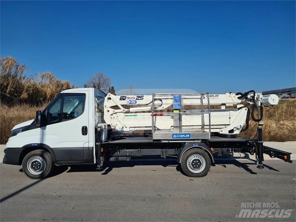 Cela DT Truck 25 المنصات الهوائية المثبتة على شاحنة