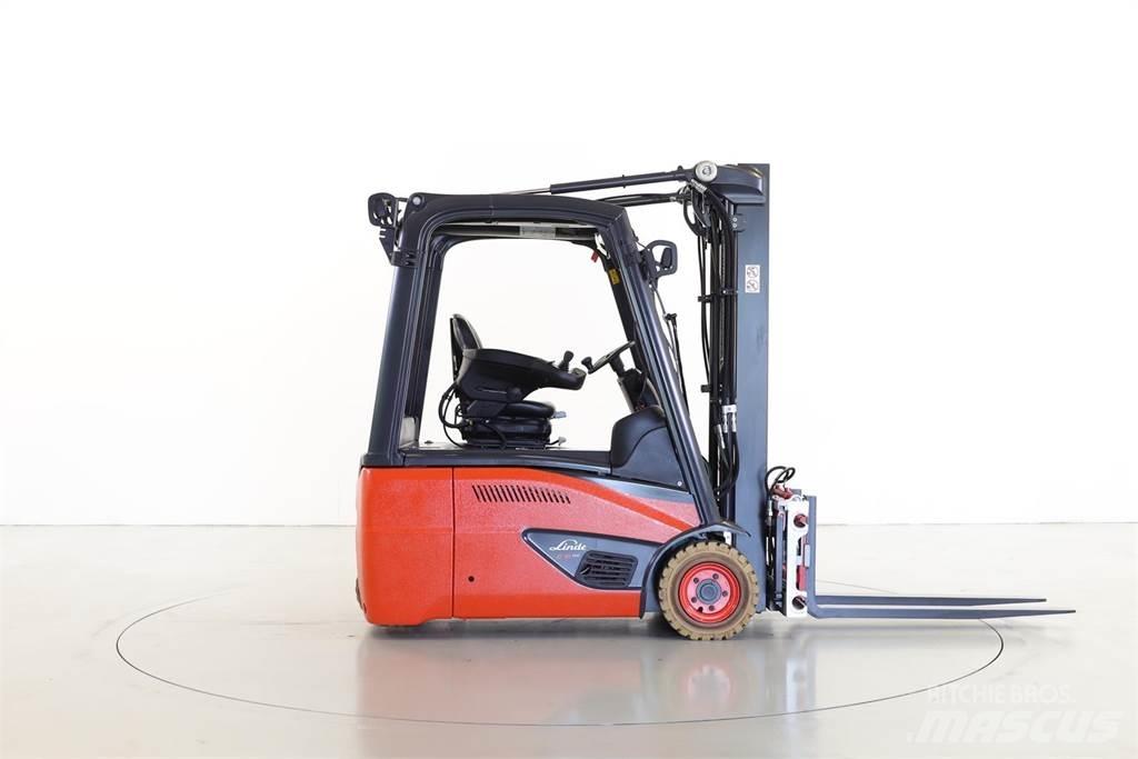 Linde E16-02 (386) شاحنات ذات رافعات شوكية تعمل بالكهرباء